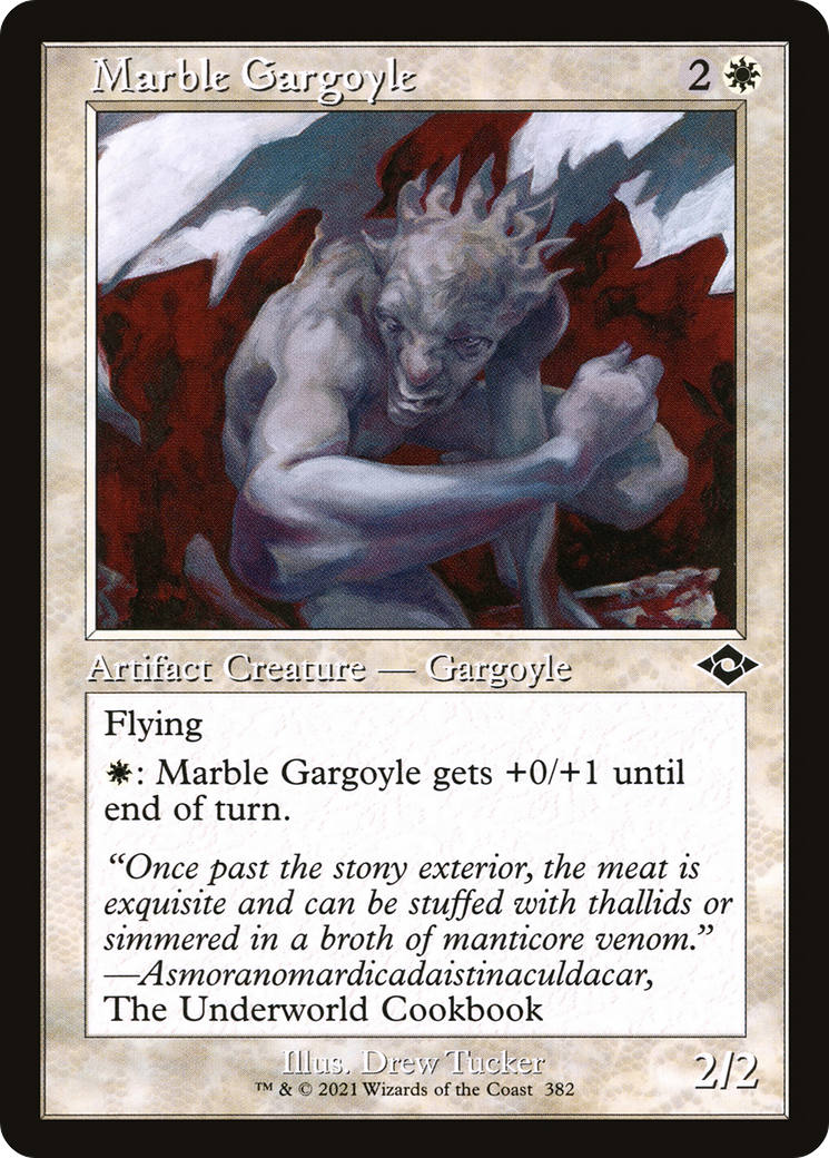 Marble Gargoyle (Retro Frame) (MH2-382) [Modern Horizons 2] Etched Foil
