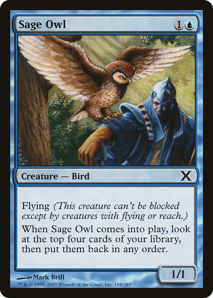 Sage Owl (10E-104) [Tenth Edition]