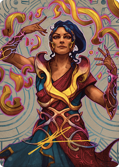 Saheeli, the Sun's Brilliance // Saheeli, the Sun's Brilliance (ALCI-052) (Borderless) [The Lost Caverns of Ixalan Art Series]