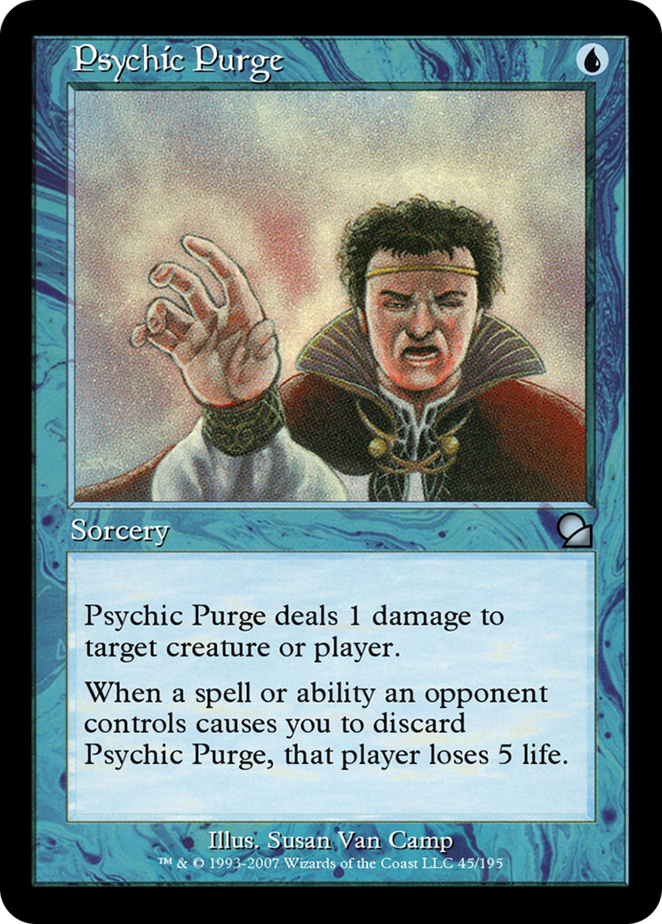 Psychic Purge (ME1-045) [Masters Edition] Foil