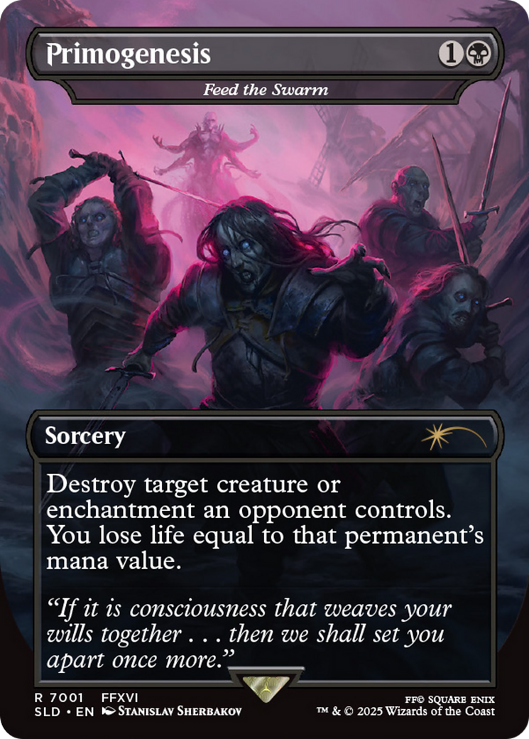 Primogenesis - Feed the Swarm (Rainbow Foil) [Secret Lair Drop Series]