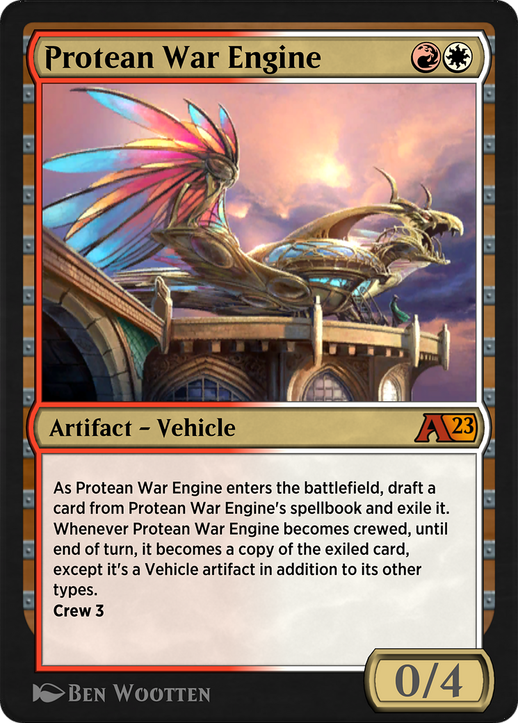 Protean War Engine (YDMU-025) [Alchemy: Dominaria]