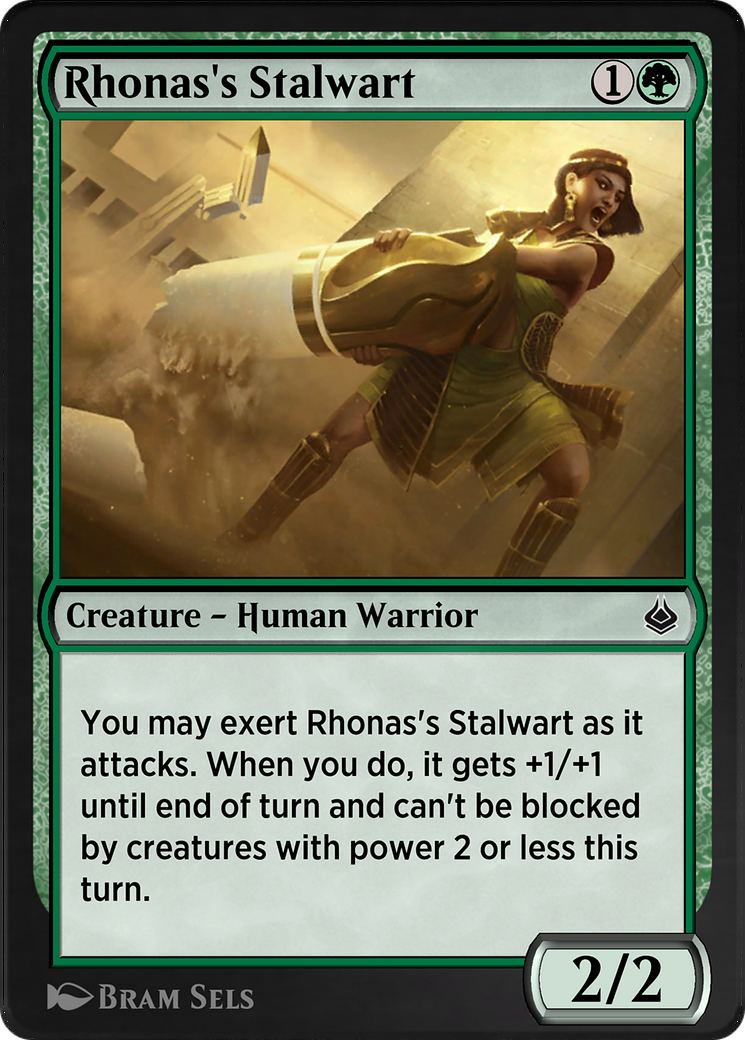 Rhonas's Stalwart (AKR-214) [Amonkhet Remastered]