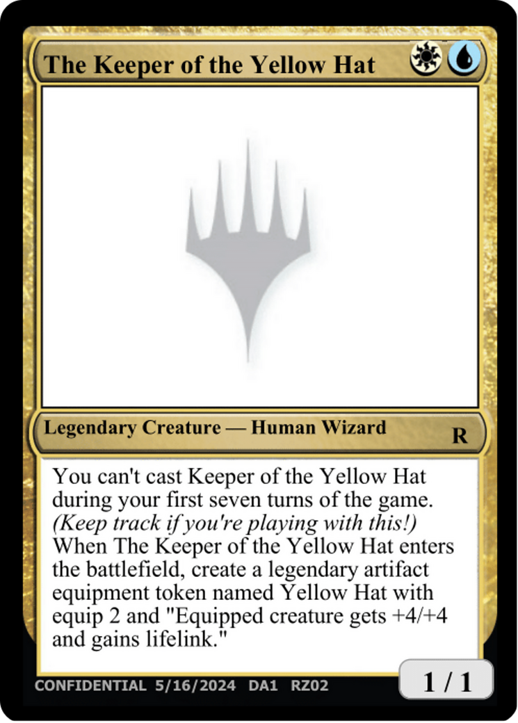 The Keeper of the Yellow Hat (UNK-RZ02B) [Unknown Event]