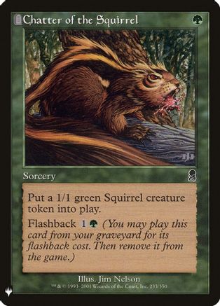 Chatter of the Squirrel (LIST-233) [The List Reprints]