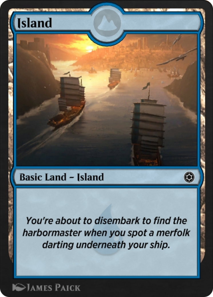 Island (HBG-295) [Alchemy Horizons: Baldur's Gate]