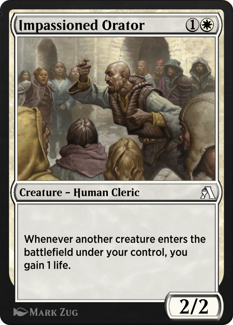 Impassioned Orator (ANB-010) [Arena Beginner Set]