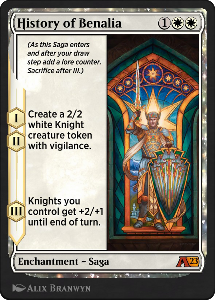 History of Benalia (YBRO-031) [Alchemy: The Brothers' War]