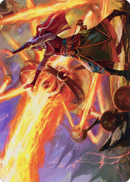 Ghitu Amplifier // Ghitu Amplifier (ADMU-032) (Borderless) [Dominaria United Art Series]