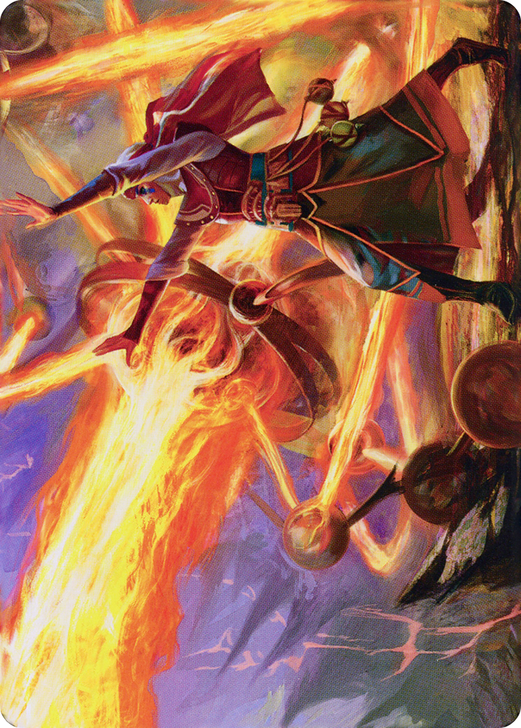 Ghitu Amplifier // Ghitu Amplifier (ADMU-032) (Borderless) [Dominaria United Art Series] Foil