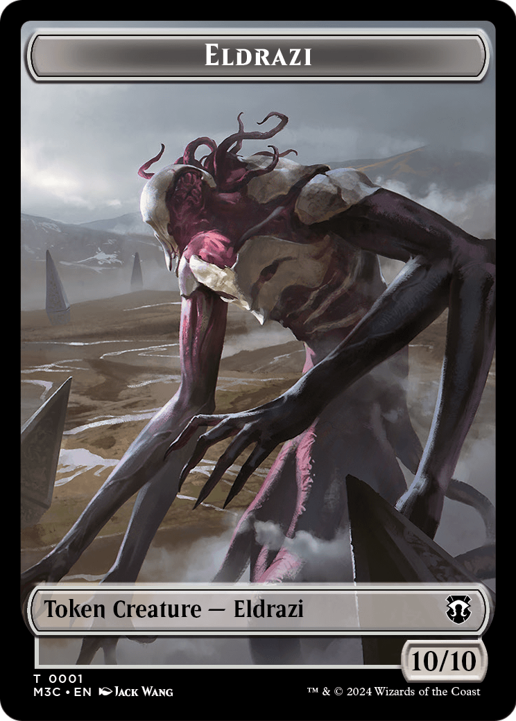 Eldrazi (TM3C-001) [Modern Horizons 3 Commander Tokens] Foil
