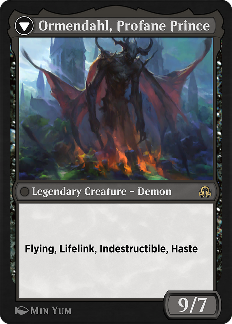 Westvale Abbey // Ormendahl, Profane Prince (SIR-275) [Shadows over Innistrad Remastered]