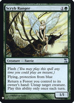 Scryb Ranger (LIST-215) [The List Reprints] Foil