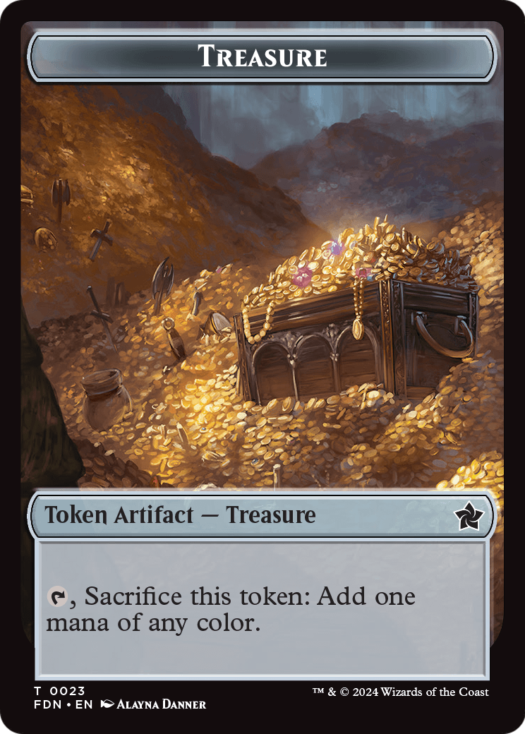 Treasure (TFDN-023) [Foundations Tokens]