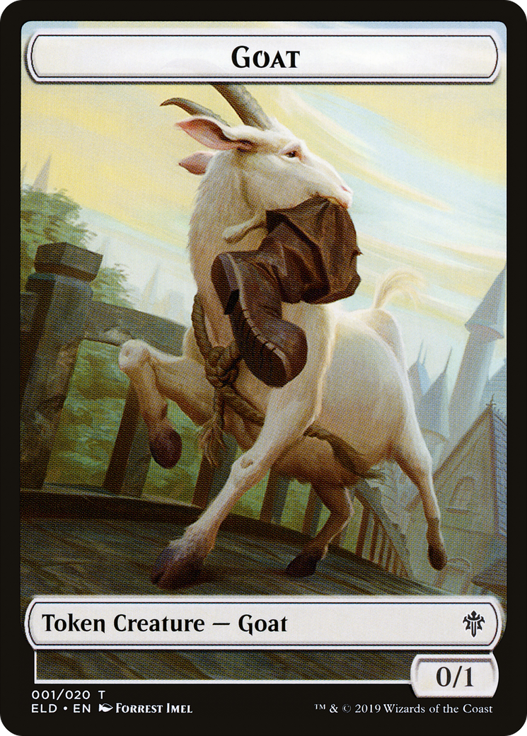 Goat (TELD-001) [Throne of Eldraine Tokens]
