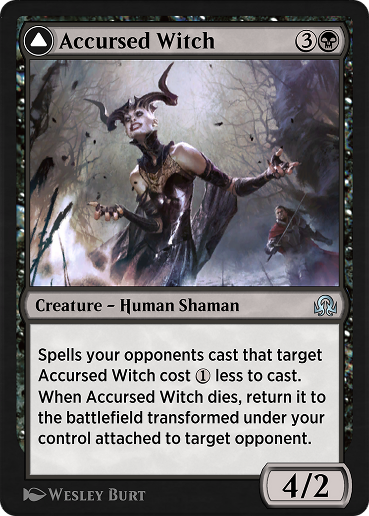 Accursed Witch // Infectious Curse (SIR-097) [Shadows over Innistrad Remastered]