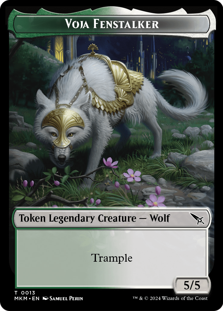 Voja Fenstalker (TMKM-013) [Murders at Karlov Manor Tokens] Foil