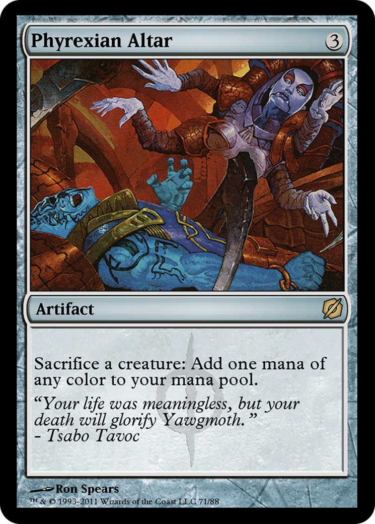Phyrexian Altar (TD2-071) [Duel Decks: Mirrodin Pure vs. New Phyrexia]