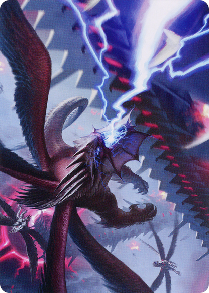 Defiant Thundermaw // Defiant Thundermaw (AMOM-035) (Borderless) [March of the Machine Art Series]
