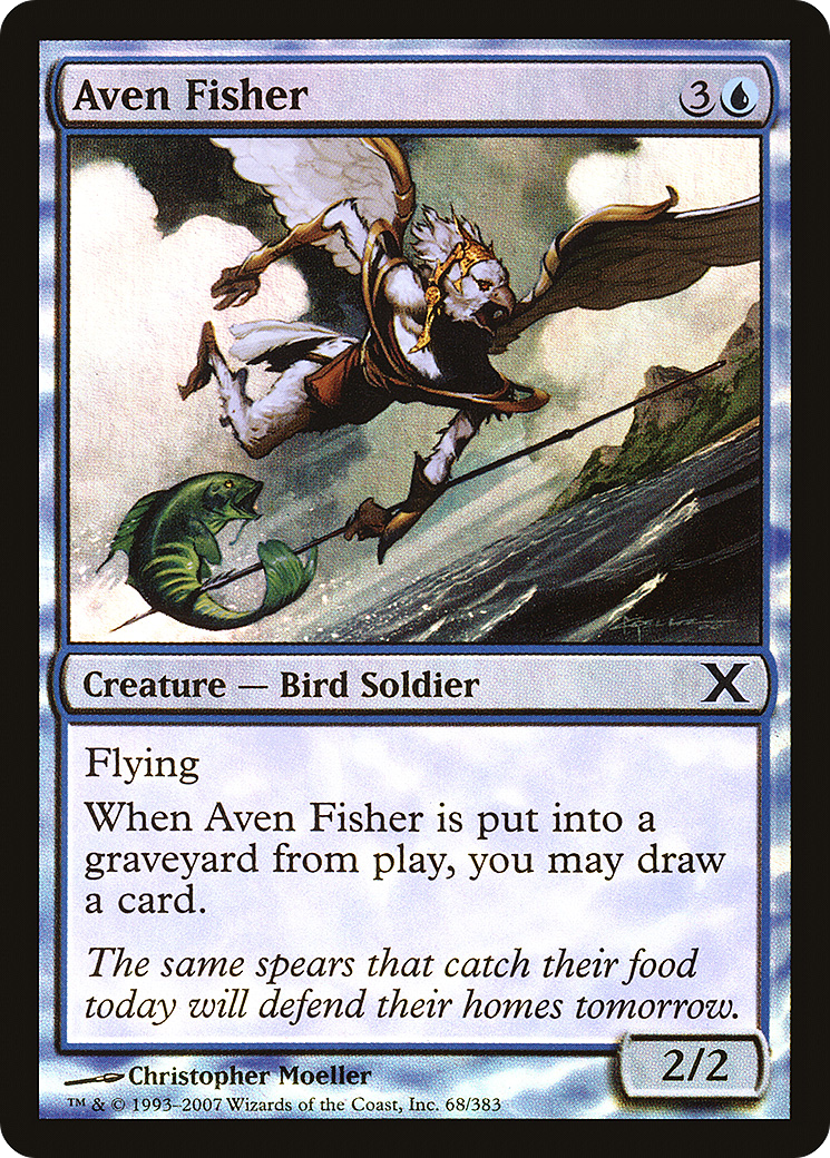 Aven Fisher (10E-68★) [Tenth Edition] Foil