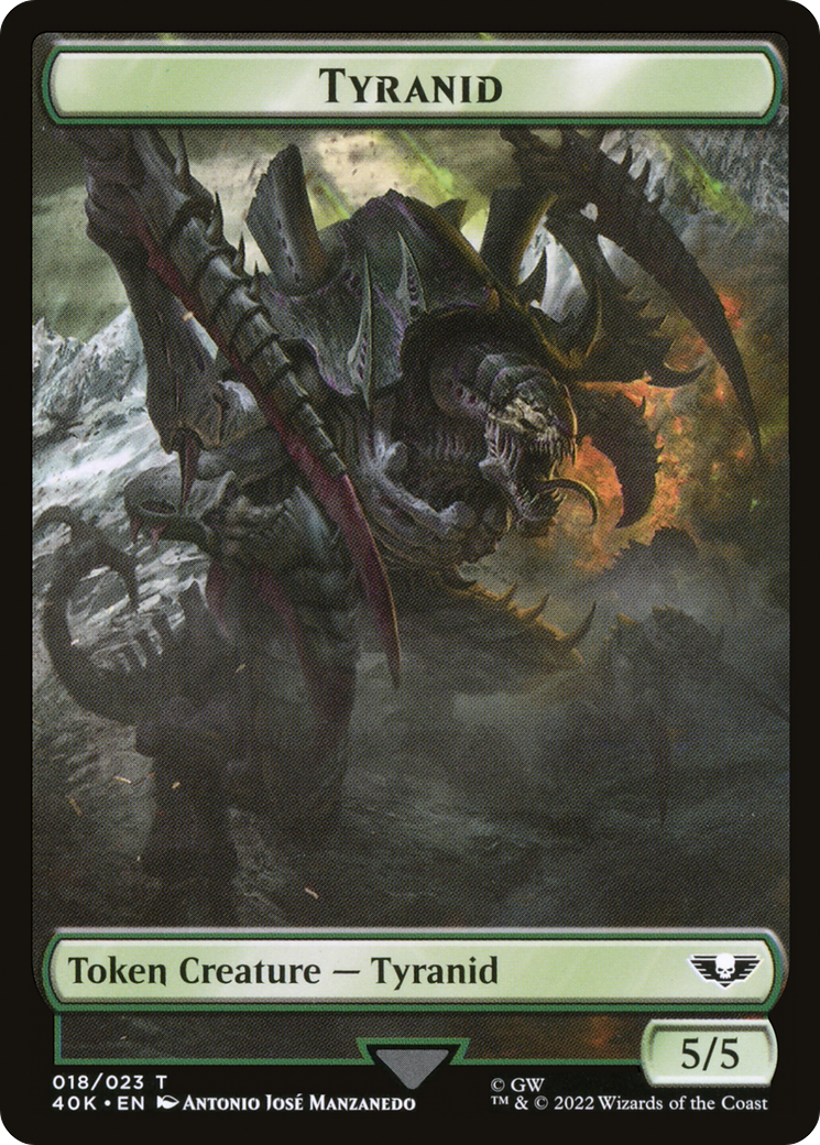 Tyranid (T40K-018) [Warhammer 40,000 Tokens]