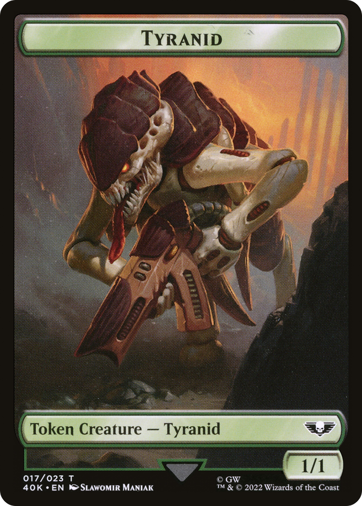 Tyranid (T40K-017) [Warhammer 40,000 Tokens]