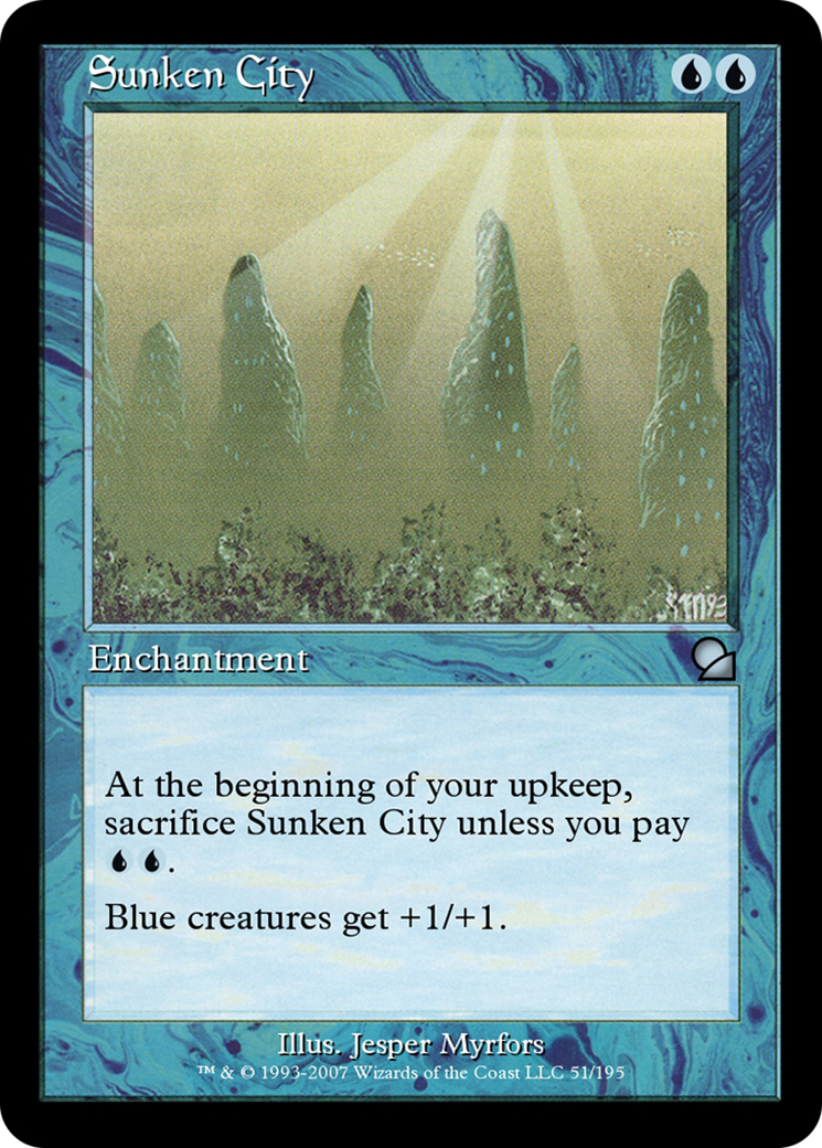 Sunken City (ME1-051) [Masters Edition] Foil