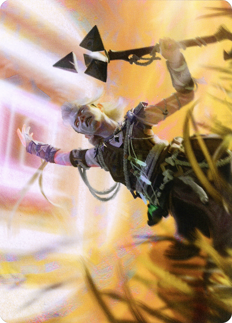 Kor Celebrant // Kor Celebrant (AZNR-041) (Borderless) [Zendikar Rising Art Series]