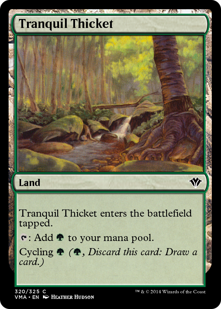 Tranquil Thicket (VMA-320) [Vintage Masters] Foil