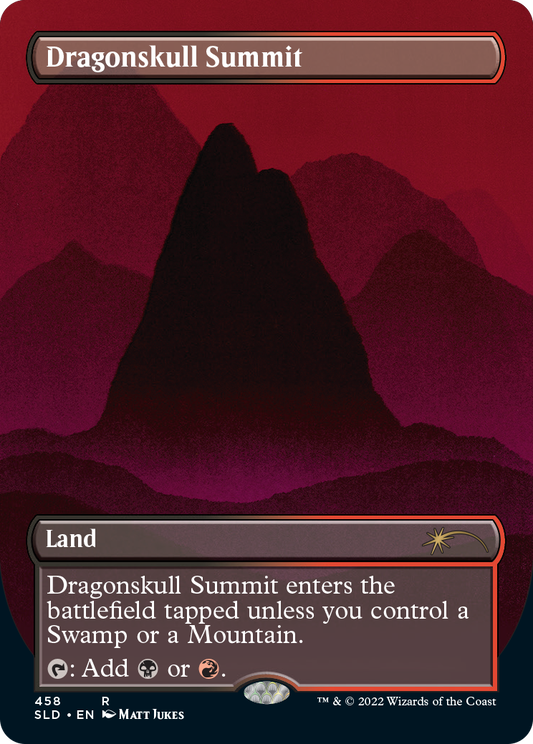 Sommet crânedragon (Sans bordure) [Série de cartes de la Secret Lair Drop]