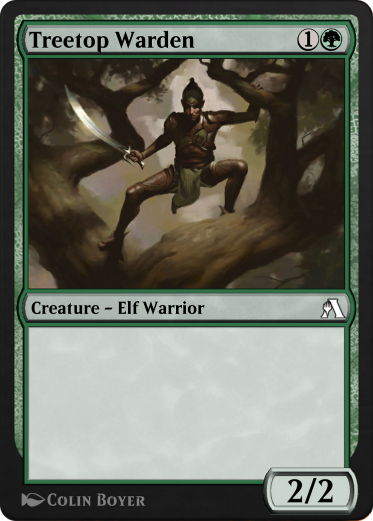 Treetop Warden (ANB-107) [Arena Beginner Set]