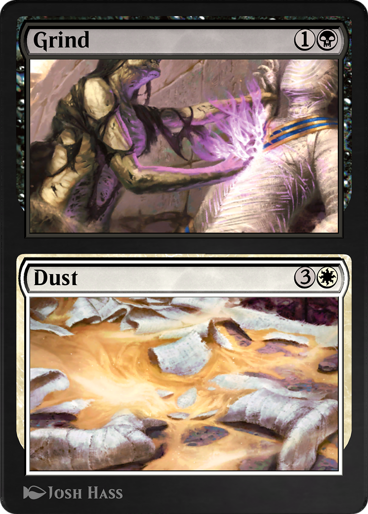 Grind // Dust (AKR-237) [Amonkhet Remastered]