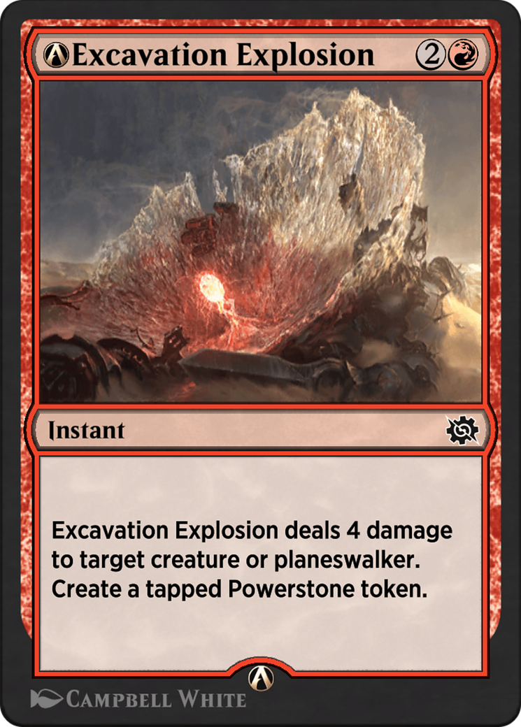 A-Excavation Explosion (BRO-A-132) [The Brothers' War]