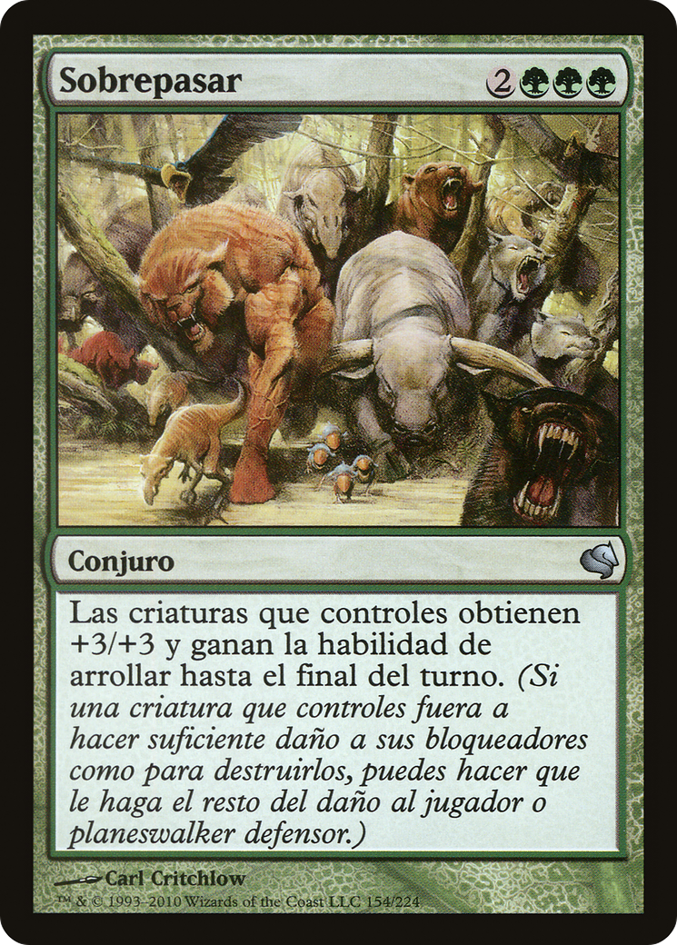 Overrun (Spanish) - "Sobrepasar" (PS11-154) [Salvat 2011]
