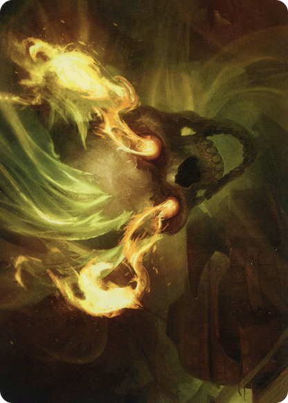 Flameskull // Flameskull (AAFR-014) (Borderless) [Adventures in the Forgotten Realms Art Series] Foil
