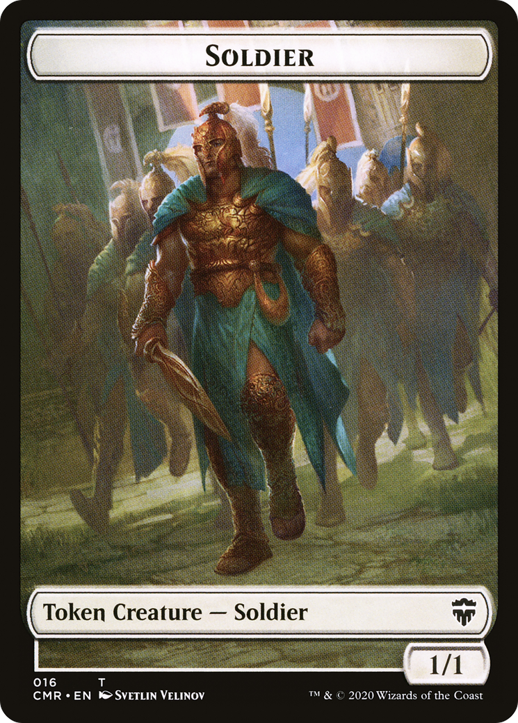 Soldier (TCMR-016) [Commander Legends Tokens]