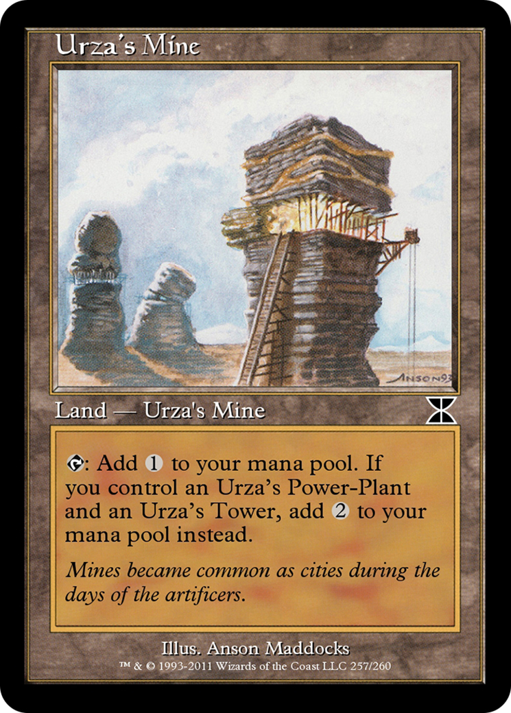 Urza's Mine (ME4-257D) [Masters Edition IV]