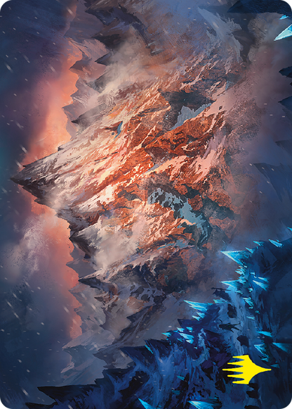 Mountain // Mountain (ALTR-031) (Borderless) [Tales of Middle-earth Art Series] Foil