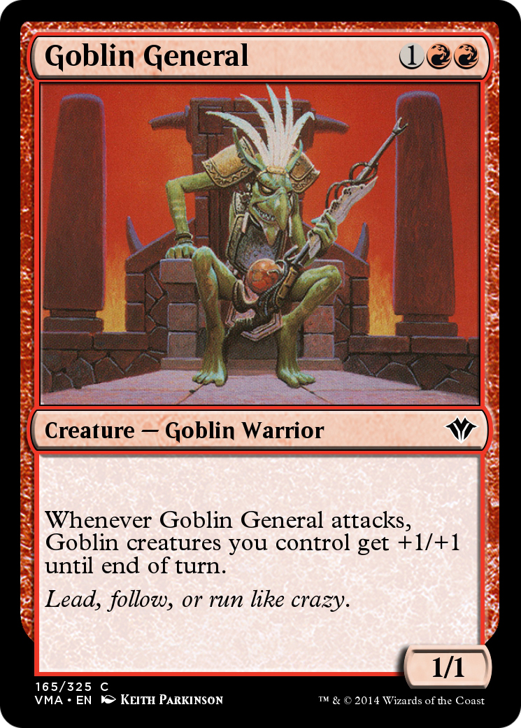 Goblin General (VMA-165) [Vintage Masters]