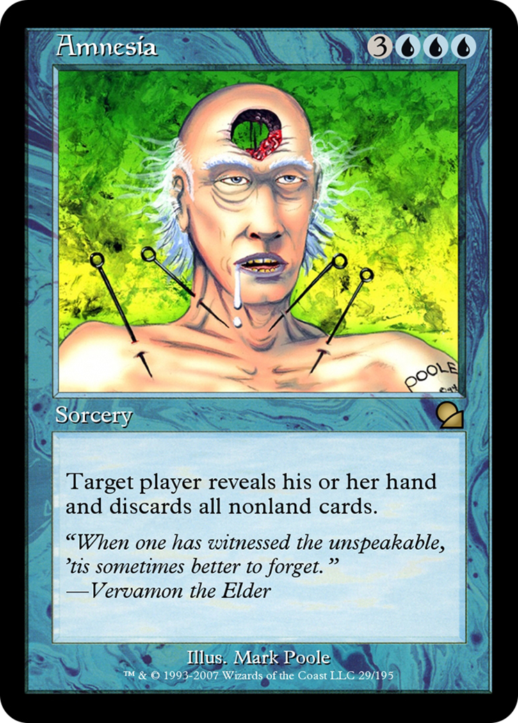 Amnesia (ME1-029) [Masters Edition] Foil