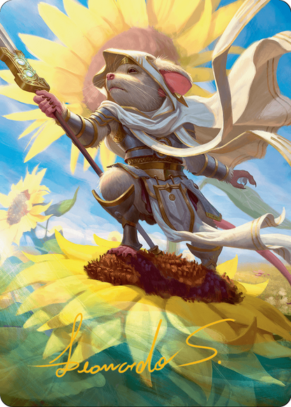 Elspeth, Sun's Champion // Elspeth, Sun's Champion (ABLB-053) (Borderless) [Bloomburrow Art Series]