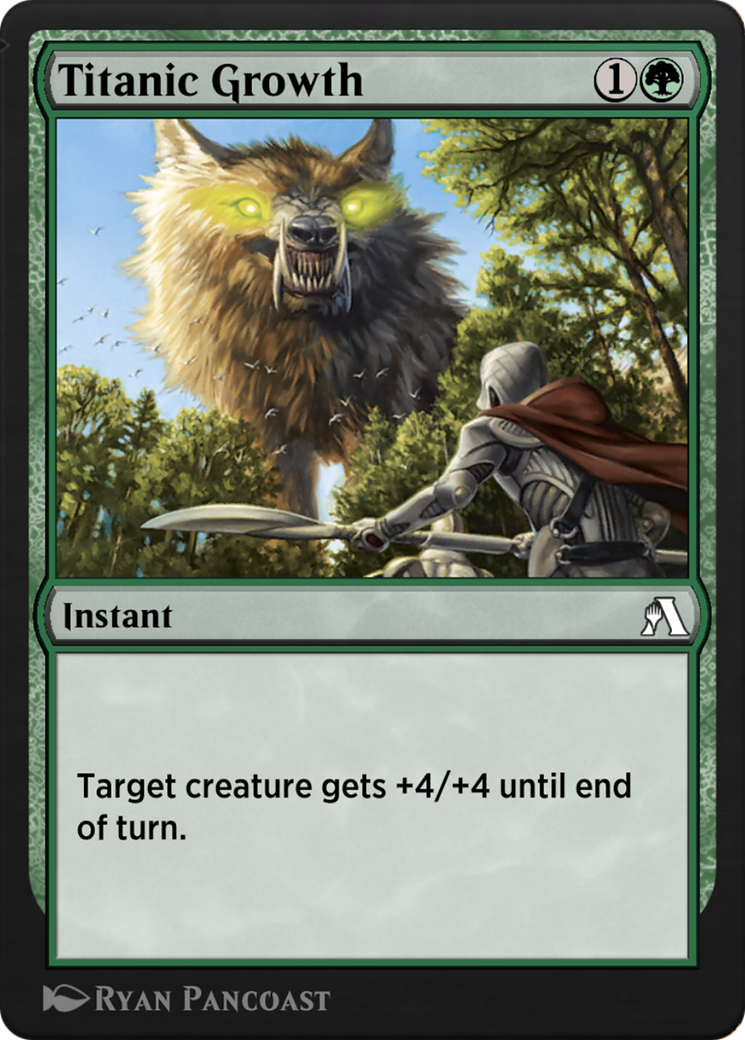 Titanic Growth (ANB-106) [Arena Beginner Set]