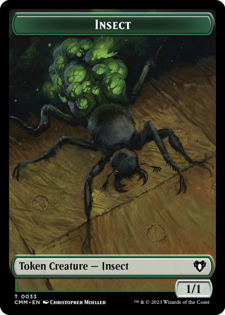 Insect (TCMM-033) [Commander Masters Tokens]