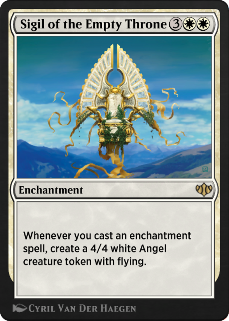 Sigil of the Empty Throne (HA2-003) [Historic Anthology 2]