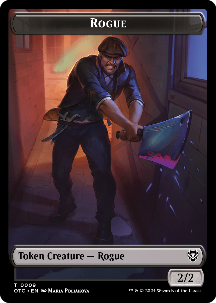Rogue (TOTC-009) [Outlaws of Thunder Junction Commander Tokens]