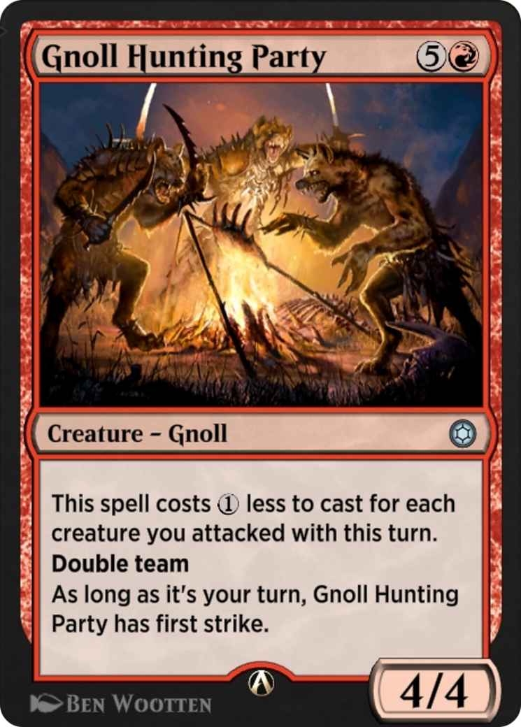 Gnoll Hunting Party (HBG-055) [Alchemy Horizons: Baldur's Gate]