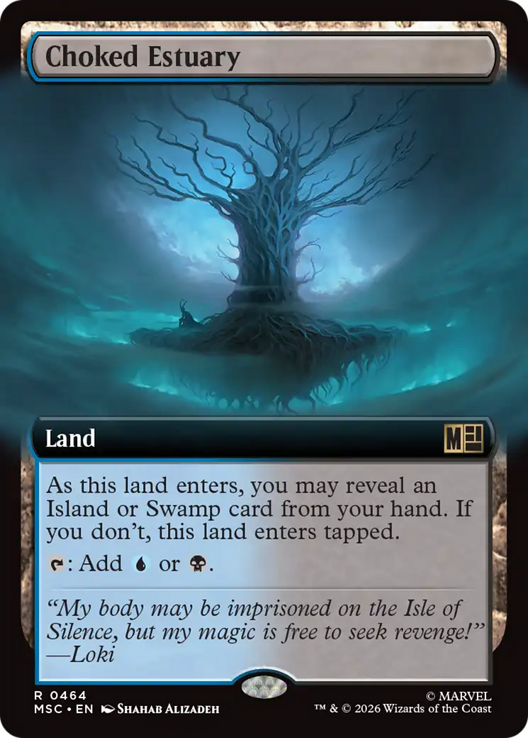 Choked Estuary (Extended Art) [Marvel Super Heroes Commander]