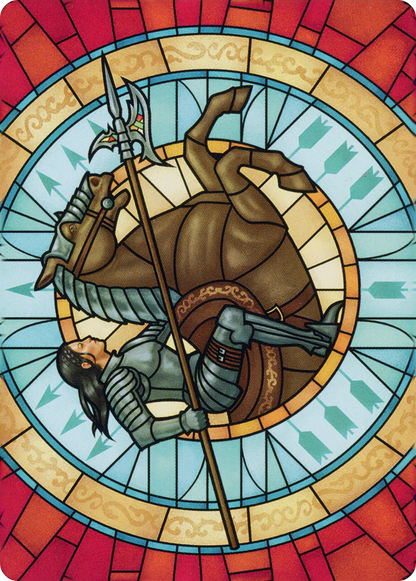 Tori D'Avenant, Fury Rider // Tori D'Avenant, Fury Rider (ADMU-078) (Borderless) [Dominaria United Art Series]