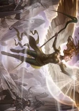 Sigarda's Splendor Art Card (ASMID-019) [Art Series: Innistrad: Midnight Hunt]