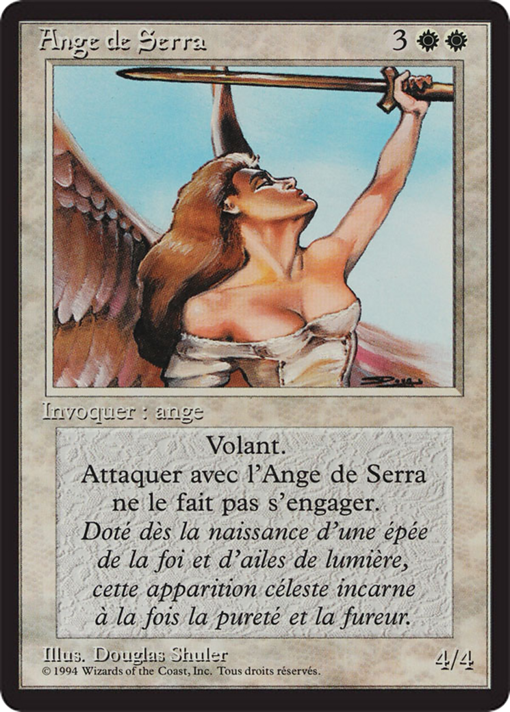 Serra Angel (FBB-040) [Foreign Black Border]